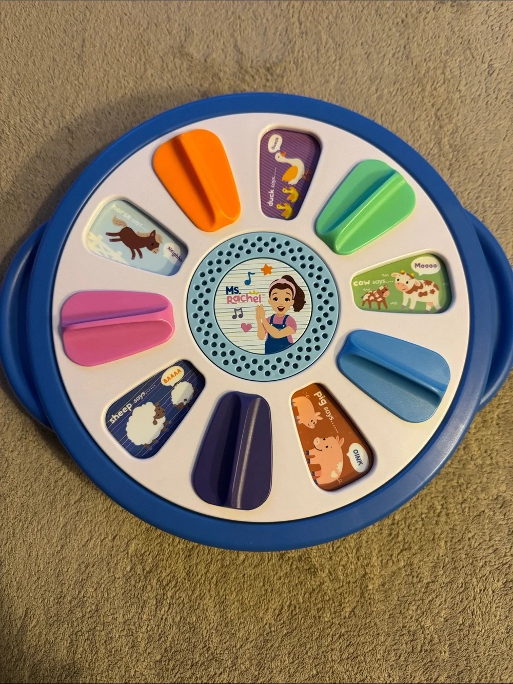 Ms. Rachel Official Spin Along Learning Wheel